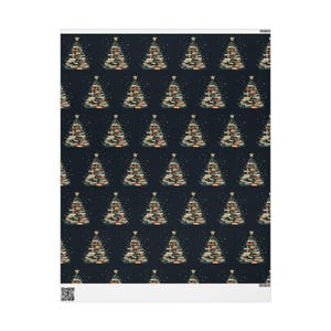 Book Tree Christmas Wrapping Paper: Festive Bookish Gift Wrap immagine 4