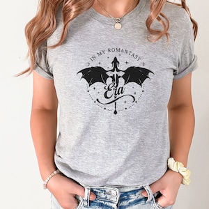 Camiseta con dragón de la época del romance: camiseta para amantes de los libros