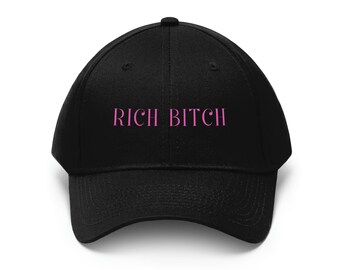 Rich Bitch Pink Dad Hat Unisex