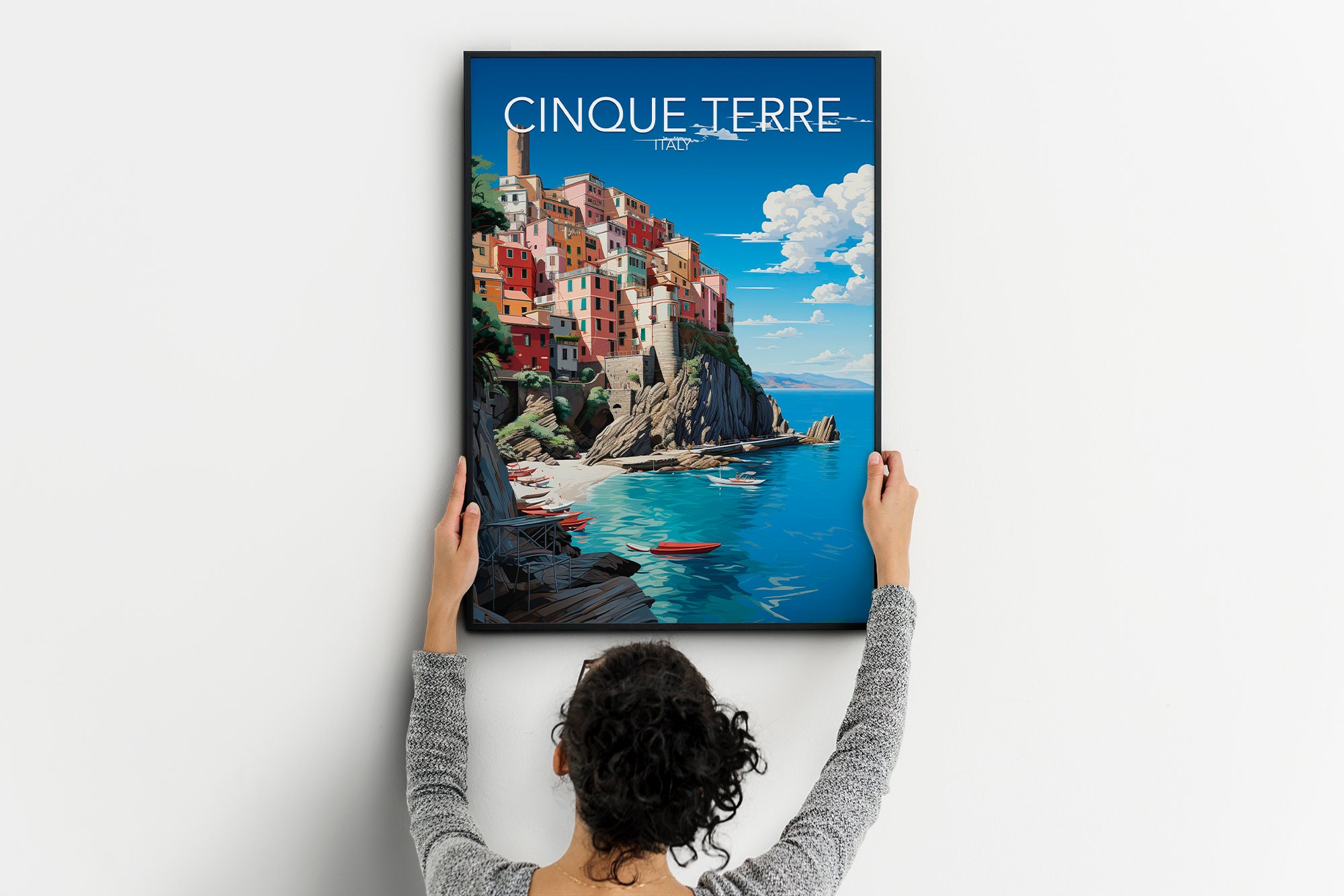 Cinque Terre - Art Print | Modern Poster | Print | Available in Many ...