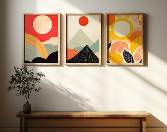 Boho Art Print for Home Decor Multibuy: Buy 2, Get 1 Free!