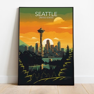Setaball Washington Kunstdruck | Moderne Poster | Drucken | Erhältlich in vielen Größen oder Digital Download