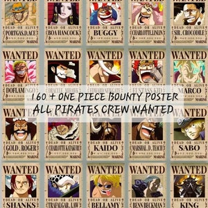 Zoro Bounty Wanted Poster One Piece Tapestry by Anime One Piece