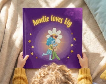 Personalized Auntie Book for Kids • Custom Name Story • Aunt Gift for Niece Nephew • Special Bond Book • Bedtime Story • Emotional Keepsake