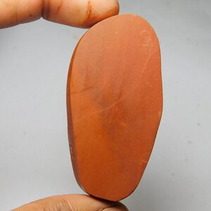 Unpolished 'SLAB' Red jasper Cabochons Red jasper Loose Stone For Jewellery Making Red jasper  123Ct ( 61X30 mm) code-X94