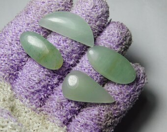 4 Pcs.Lot Natural aventurine Gemstone top Quality aventurine Cabochon aventurine Loose Stone, 85 Cts. #100