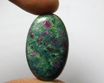 Robijn Kyaniet steen Edelsteen Beste Robijn Kyaniet edelsteen Cabochons Groothandel partij sieraden van topkwaliteit 36 Cts. (29X18mm) #177