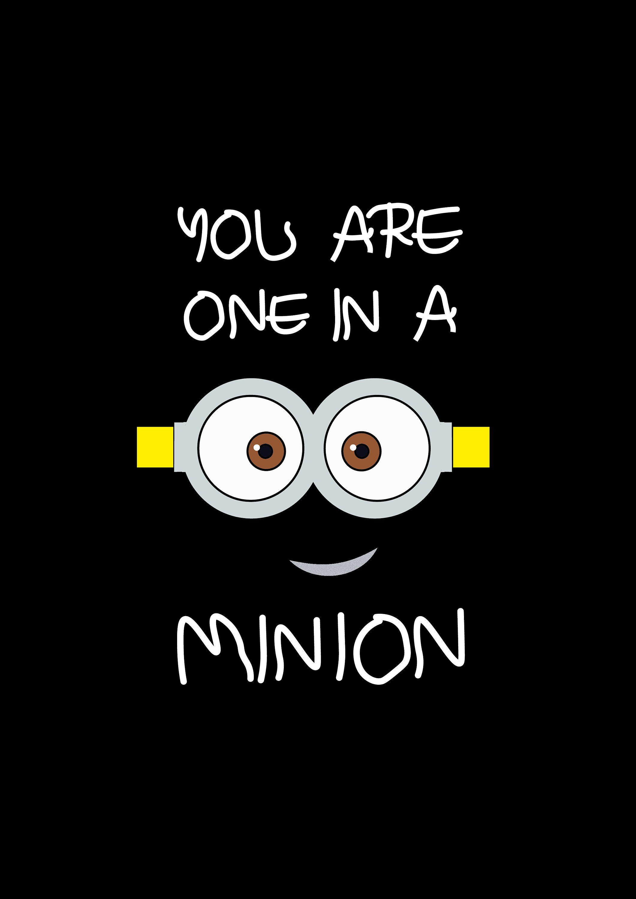 You Are One in a Minion - Etsy