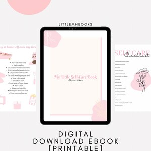 My Little Self-care E-book, Self-care Tips, Self-care Planner Checklist ...
