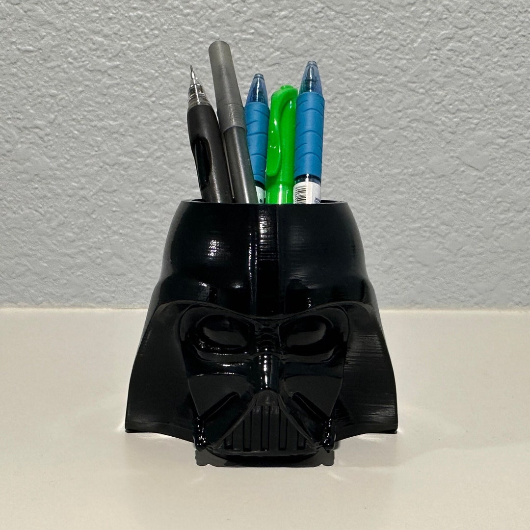 Darth Vader Pencil Holder 3D Printed Etsy