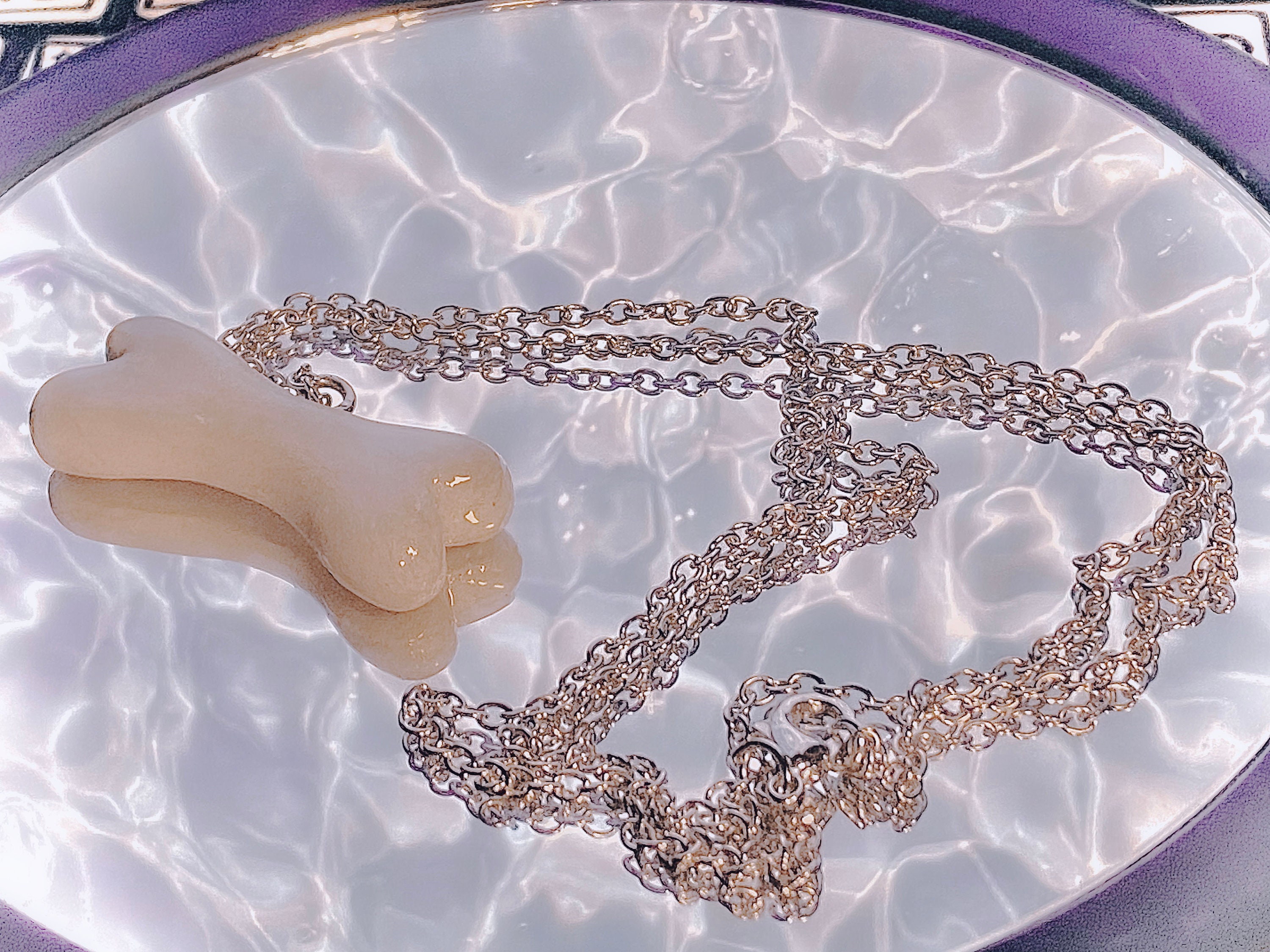 Handmade Bone Necklace - Etsy