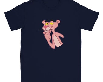 The Pink Panther, 70&#39;s retro t shirt, gift for her, gift for him, funny t shirt, vintage 70&#39;s clothing.