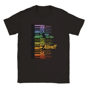 Keep the Vibe Alive Piano T-Shirt, Unisex