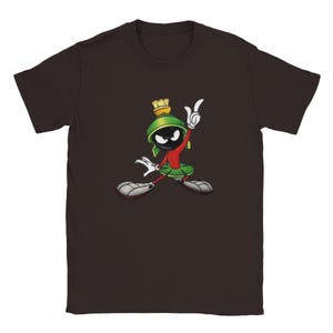 Camiseta de Marvin el Marciano / Camiseta retro de dibujos animados / Camiseta unisex divertida para fanáticos de los Looney Tunes