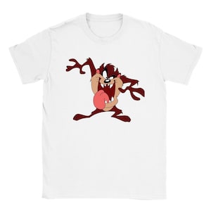 Tasmanian devil, 70s retro shirt, gift for him, gift for her, cartoon, wild child! Taz, Tasmanian devil.