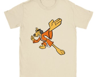 Hong Kong Phooey, 70s cartoon t shirt, this retro gift is a perfect unisex gift, funny t shirt