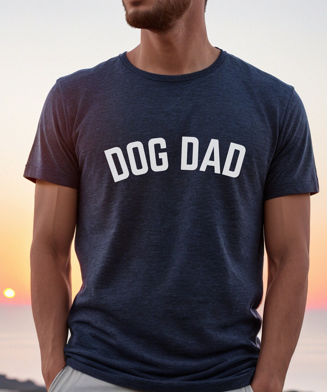 Dog Dad Tshirt, Dog Walking Clothes, Gifts for Him, Best Doggy Dad