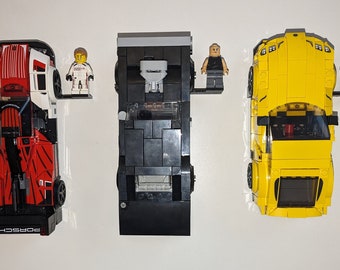 Lego Speed Champions & Mini Figure (8 Stud Wide) Wall Display Bracket