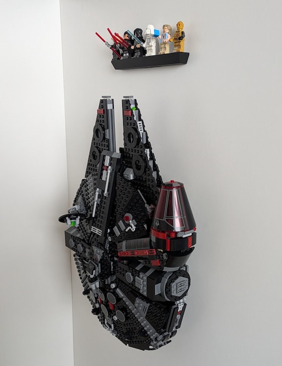 3D Printed Wall Mount for the Dark Falcon (75389) - Etsy