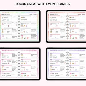 Everyday Digital Stickers, Digital Planner Stickers, Cute Daily Life Stickers, GoodNotes Stickers, iPad Stickers, Precropped PNG Stickers image 8