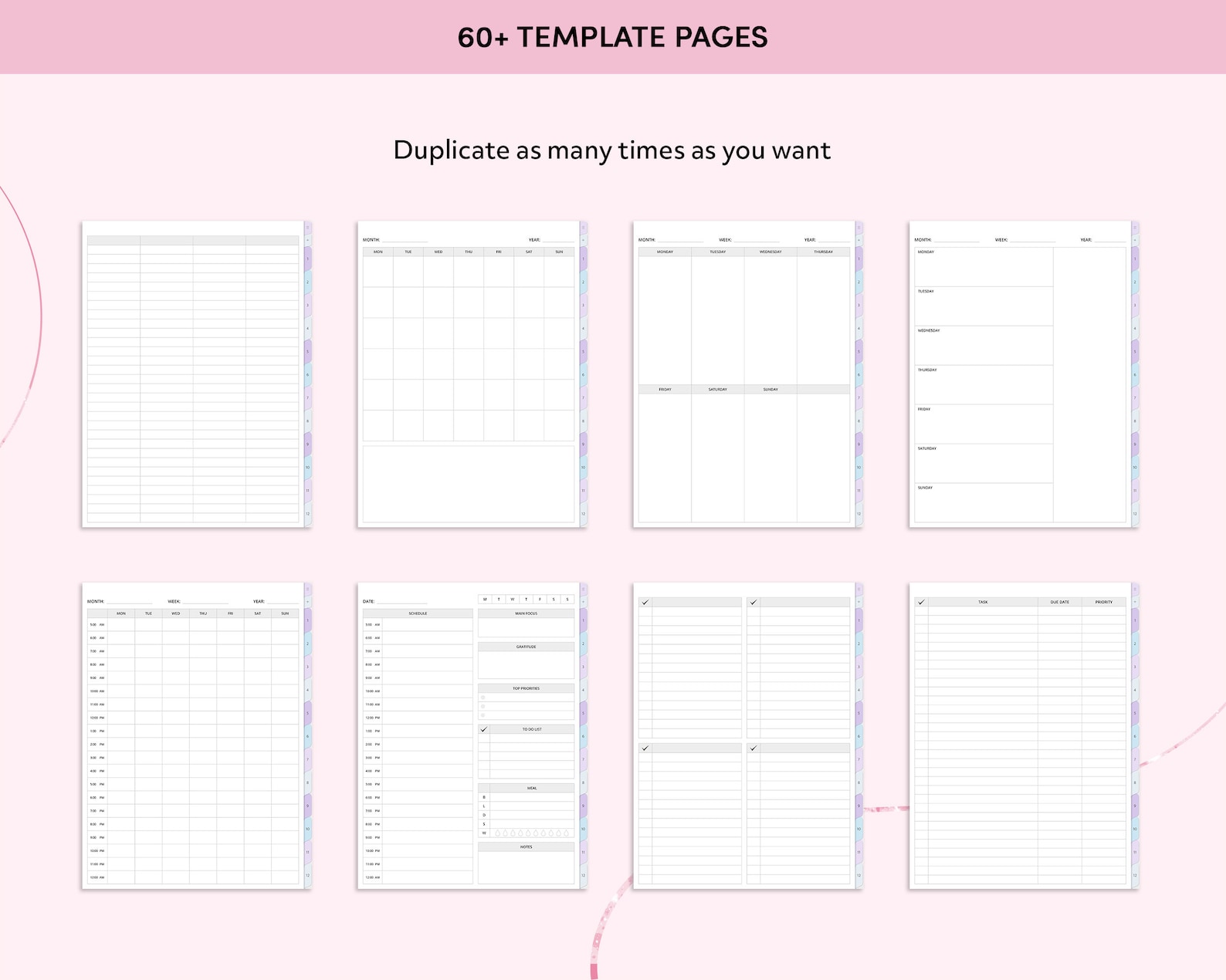 Noteability Notebook Digital Notebook, Student Notebook, Goodnotes Notebook, iPad Notebook ...