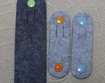 Felt cable organizer cable holder cable ties made of felt desk organization