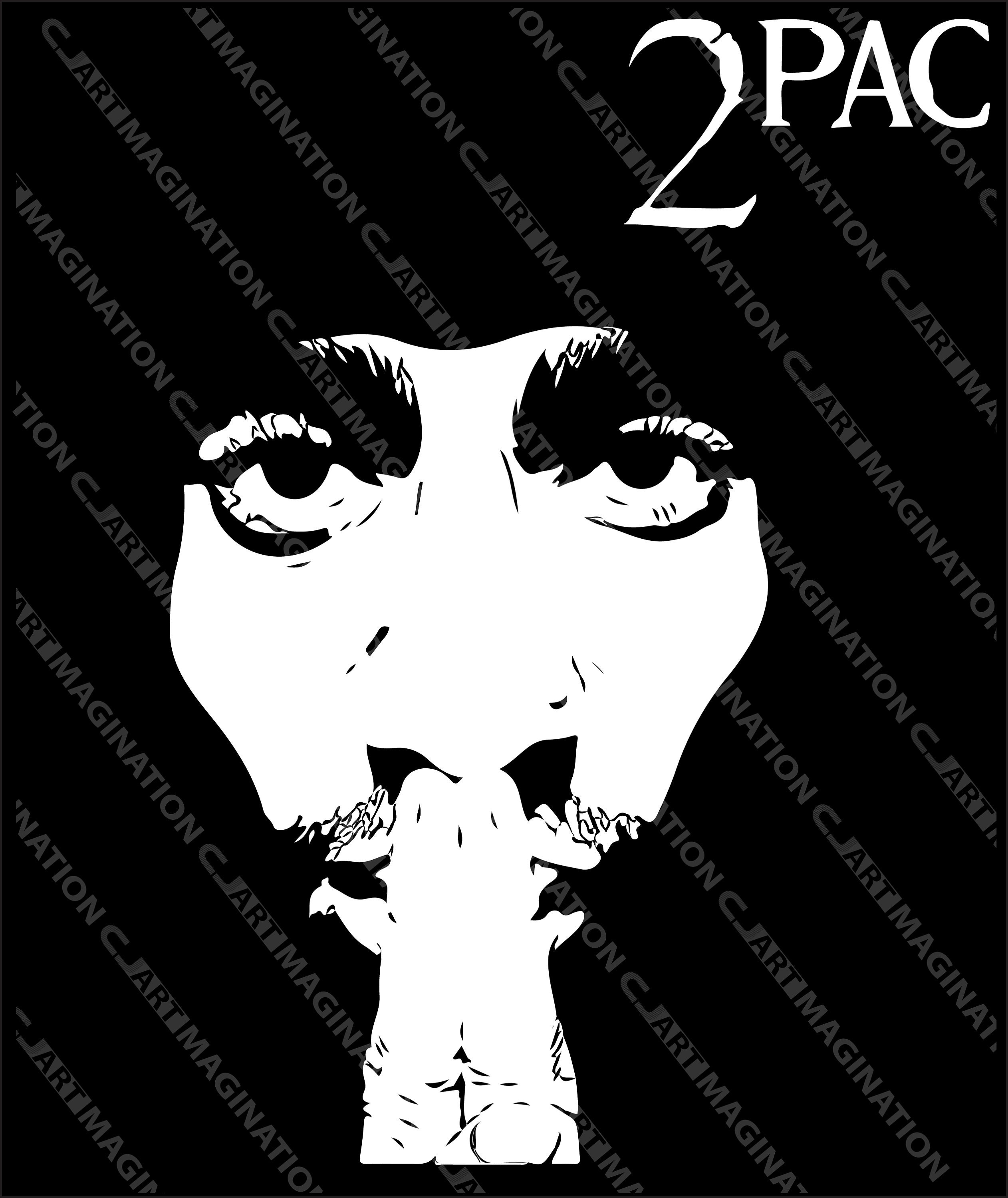 2pac Face Pray TRANSPARENT BACKGROUND (PNG) Digital File - Etsy Canada