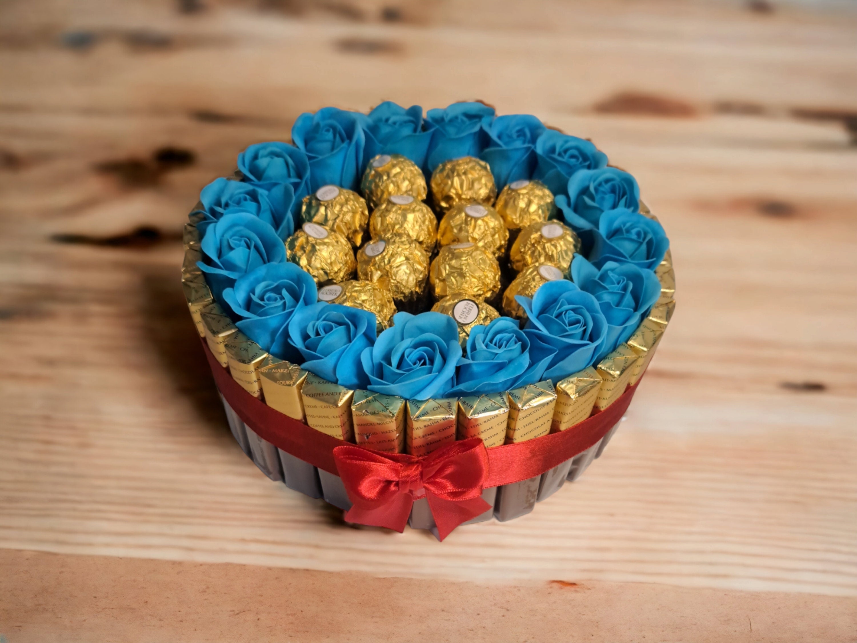 Merci Geschenk Geburtstag Pralinentorte Individuelle Geschenkidee