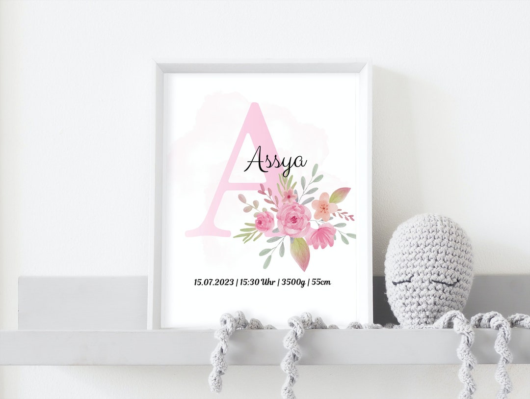 Letters Posters With Names Personalized Poster Children Etsy