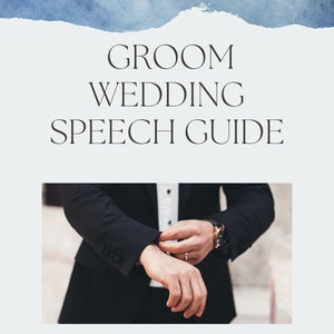 Bräutigam Hochzeitsrede | Bräutigam Hochzeit Rede Vorlage | Bräutigam Hochzeit Rede Digital Download