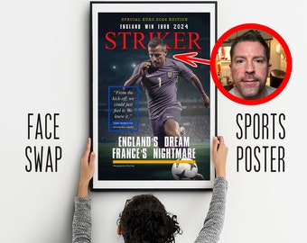 ボビー・チャールトンの見事な額入り（12インチ×9インチ