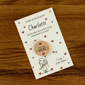 Zakknuffel, een liefdesmunt voor jou, een langeafstandsrelatie op maat, 100% cadeaus voor hem, Miles Apart, langeafstandsvriend