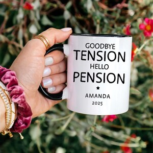 Custom Retirement Mug, Funny Retirement Gift, Retirement Gift for a Man, Retirement Gifts for Woman, Retirement Mug
