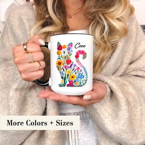 Custom Cat Mug, Personalized Cat Mom Mug, Cat Lover Gift, Cat Name Mug, Custom Pet Coffee Mug, Cat Mug Gift, Cat Mom Cup