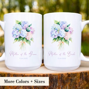 Mother of the Bride Mug, Mother of the Groom Gift, Wedding Gift for Mom, Future Mother in Law Mug, Bridal Shower Gift, Wedding Mom