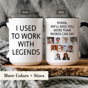 Retired Coworker Gift, Coworker Retirement Mug, Going Away Gift, Farewell Co-Worker, Funny Retirement Coworker Gift