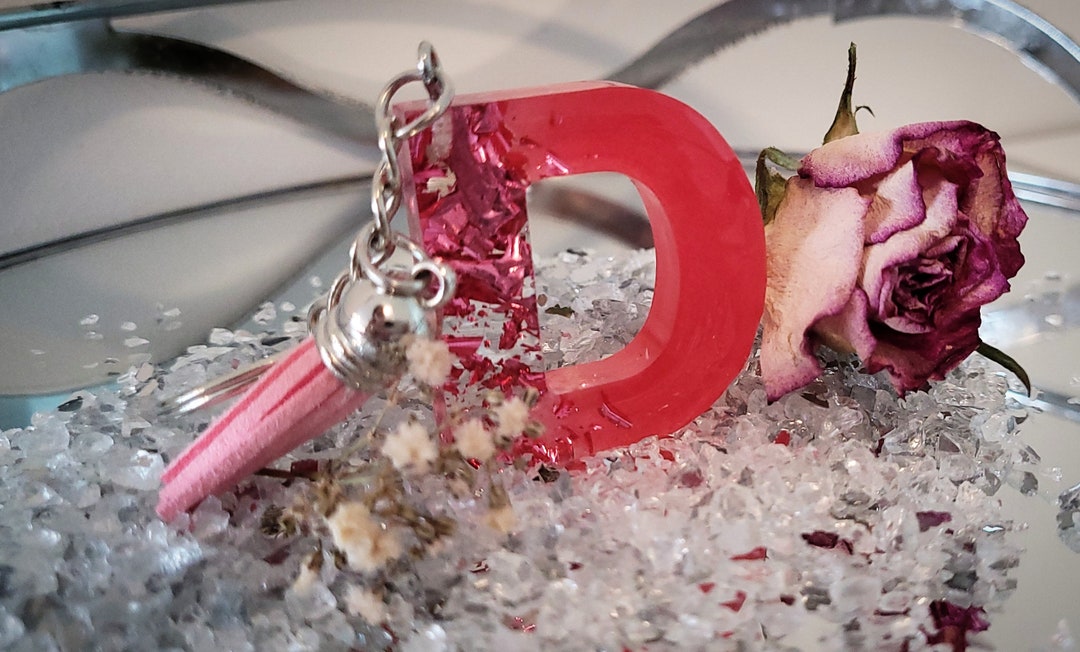 Personalized Epoxy Resin Keychains Etsy