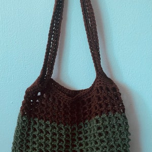 Handmade Crochet Market Bag, Reusable Bag