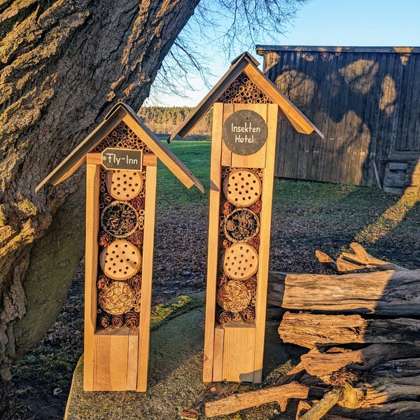 Insektenhotel, Bienenhotel, Naturschutz, Gartendeko, Hotel, Haus