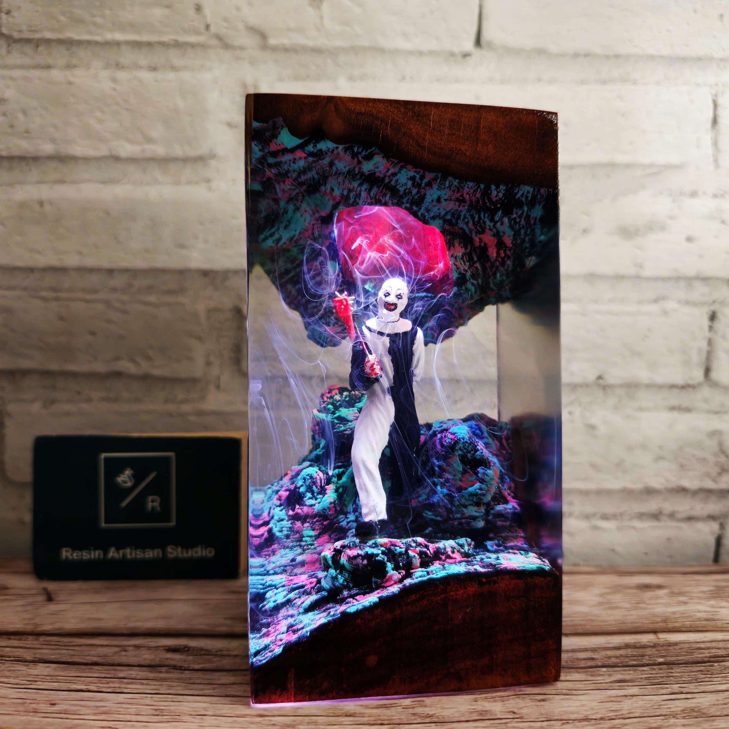 Enseigne Lumineuse LED Néon 36cm Terrifier Art The Clown (neuf)