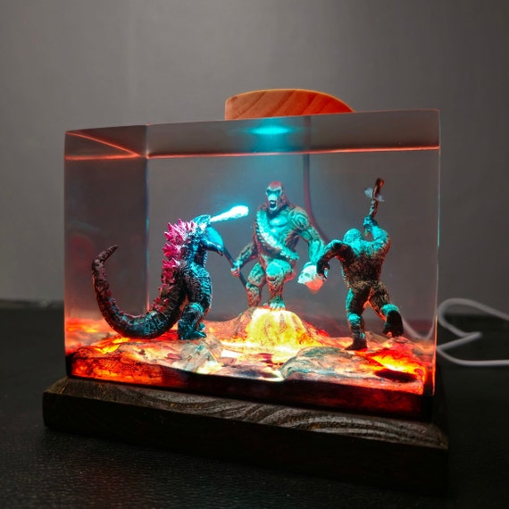 God.zilla X Ko.ng, the Ne.w Em.pire, Diorama Monster, Land