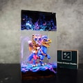 Handmade Dungeon Crawler Carl Resin Figure Night light, Dungeon Crawler Carl Gift, Princess Donut and Mongo Figure Gift, Resin Night Light product logo