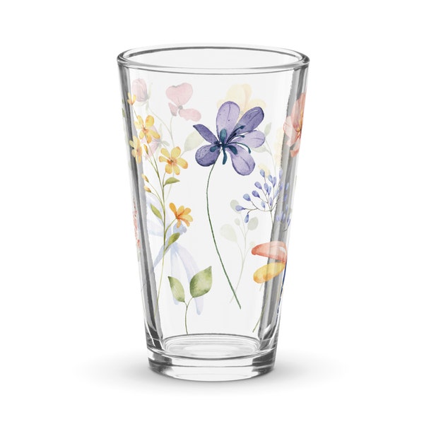 Cadeau Blumen Gals Saft Wasser Tasse Deco Geschenk