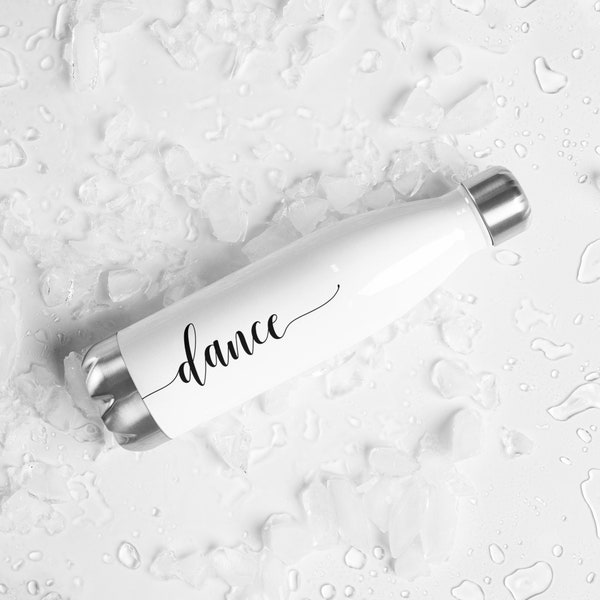 Wasserflasche Trinkflasche Edelstahl Thermosflasche dance