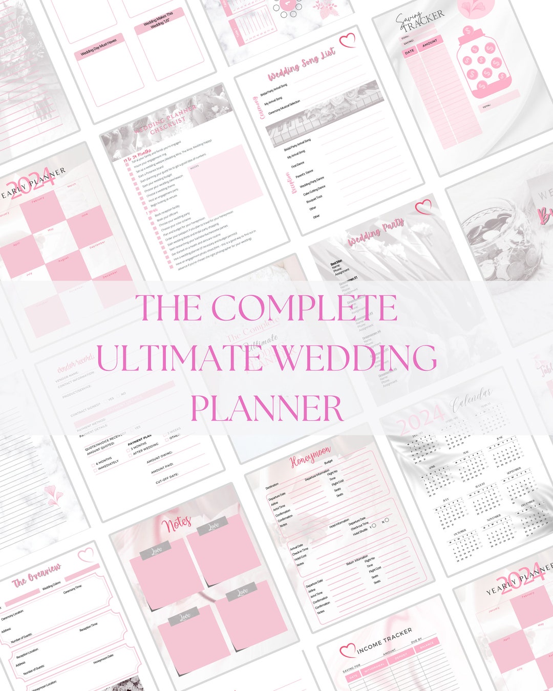 The Ultimate Inspiring Wedding Planner Google Sheet Wedding Planner ...