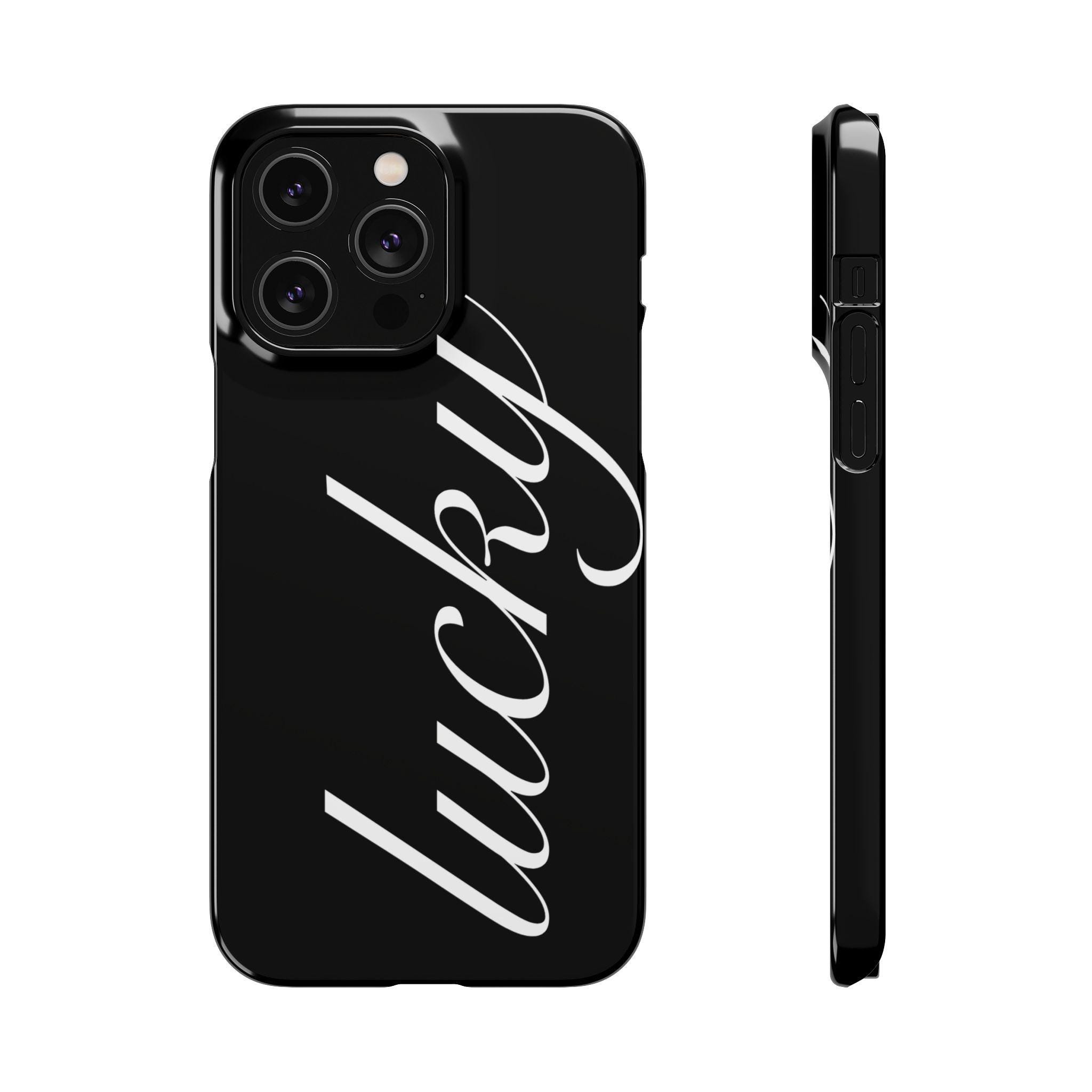 Lucky Aesthetic Snap Case for Iphone, Y2K Phone Case, Grunge Aesthetic Phone  Case, Gift for Her, Lucky Girl Aestehtic, Protective Phone Case - Etsy