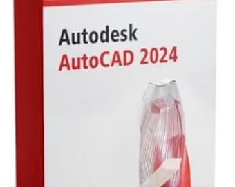 Autodesk AutoCAD 2024 (PC) (1 dispositivo, 1 año) Clave GLOBAL
