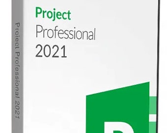Microsoft Project Professionnel 2021 Clé CD mondiale