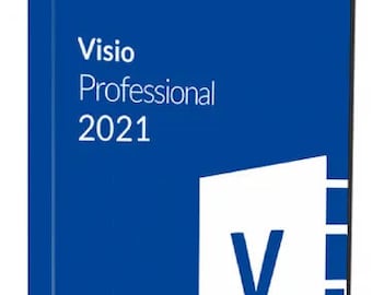 Clé CD Microsoft Visio Professionnel 2021 mondiale