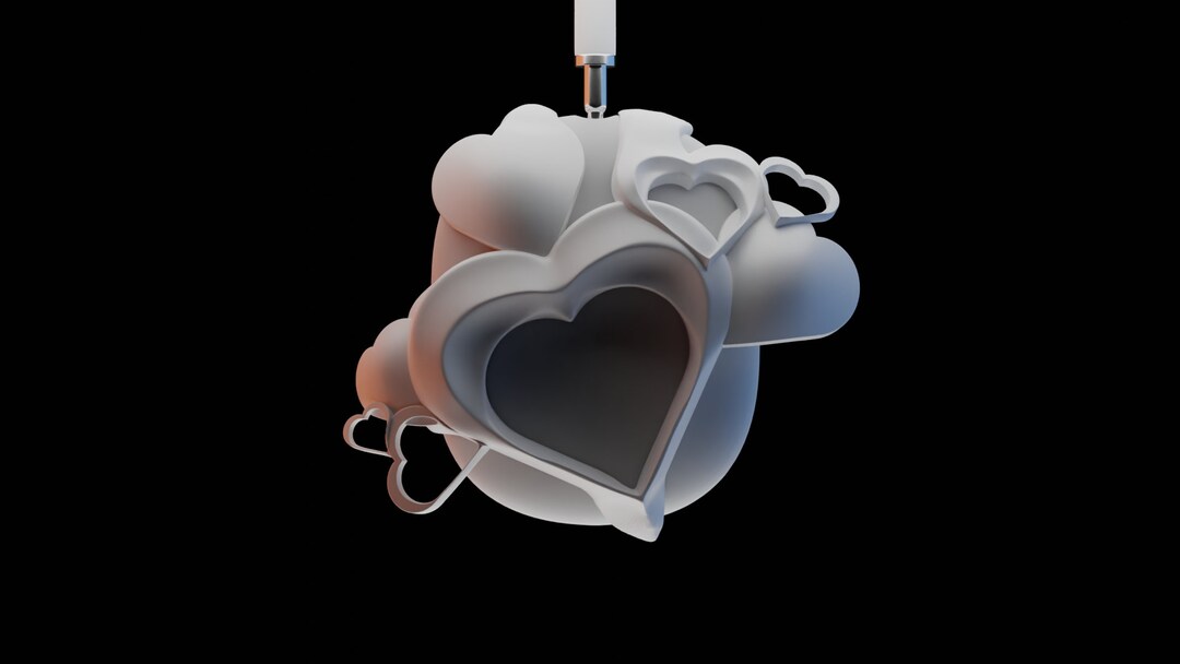 Airpods Max Case lovely Printable File .stl Digital Product - Etsy